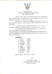 ประกาศรายชื่อผู้มีสิทธิสอบคัดเลือกบุคคลภายนอก ตำแหน่ง ผู้ช่ว ... Image 1